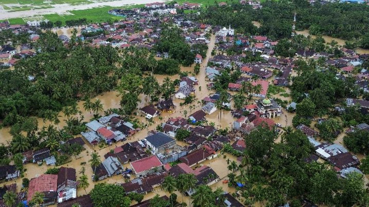 Banjir di Kab. Solok tanggal 27 November 2025