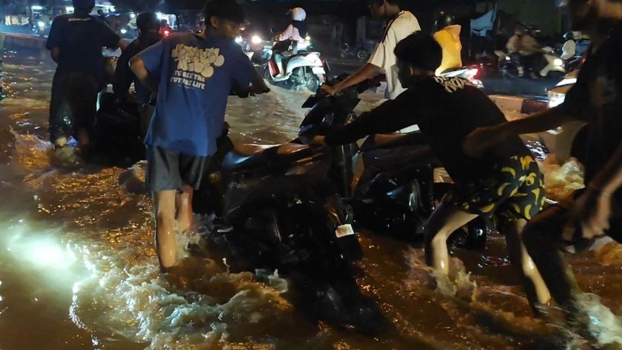 Banjir di Kota Cirebon tanggal 05 Januari 2026