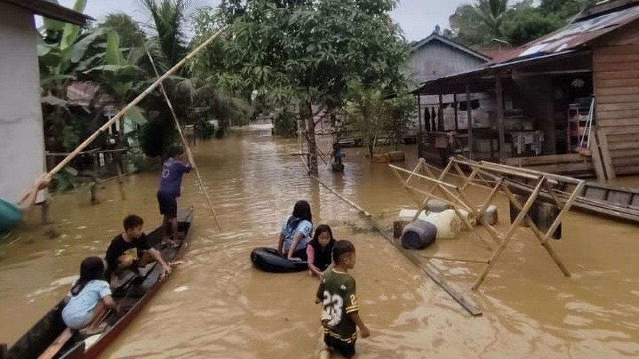 Banjir di Kab. Melawi tanggal 08 Januari 2026