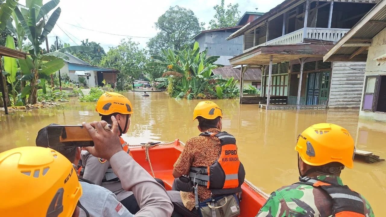 Banjir di Kab. Sekadau tanggal 08 Januari 2026