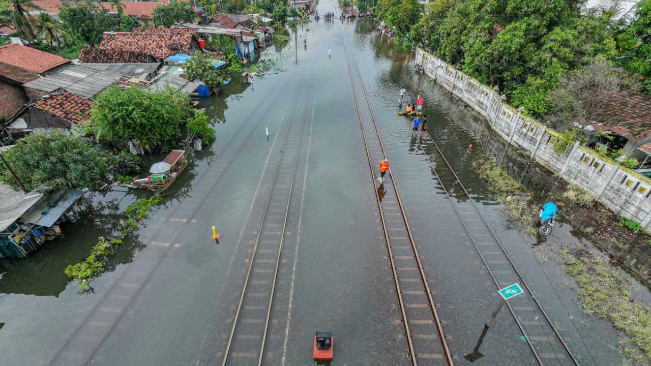 Banjir di Kota Pekalongan tanggal 17 Januari 2026