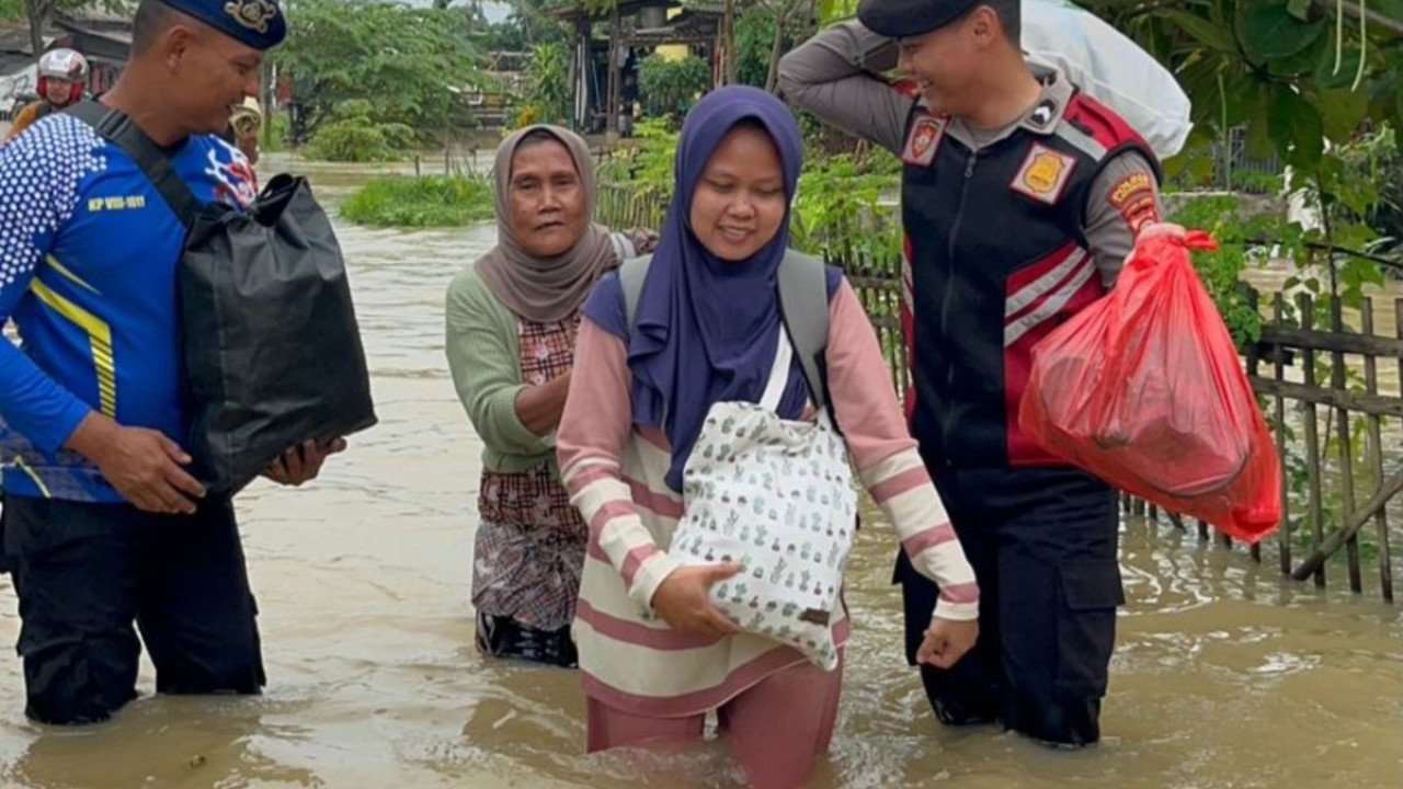Banjir di Kab. Karawang tanggal 18 Januari 2026