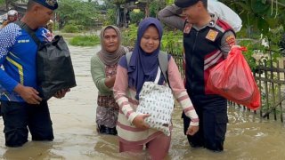 Banjir di Kab. Karawang tanggal 18 Januari 2026