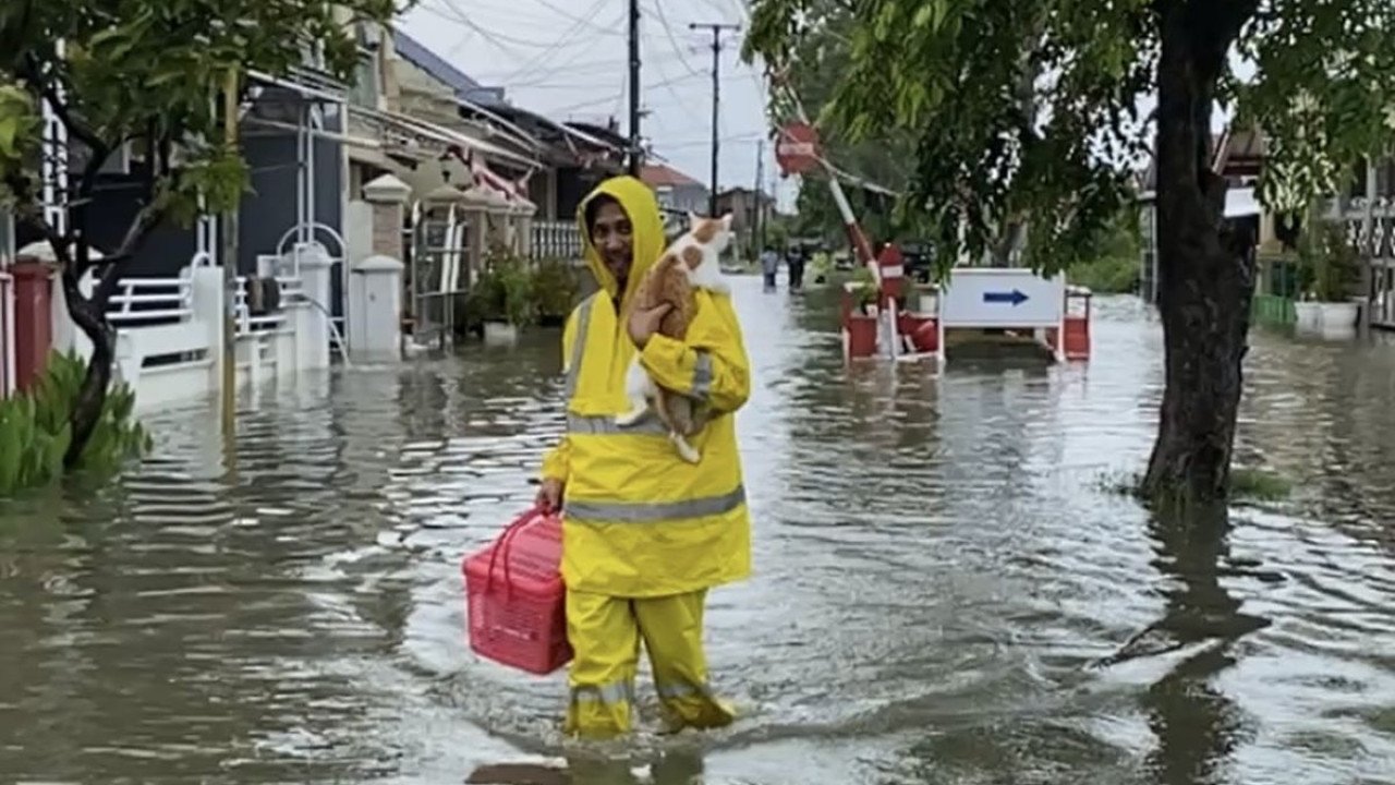 Banjir di Kab. Indramayu tanggal 27 Januari 2026