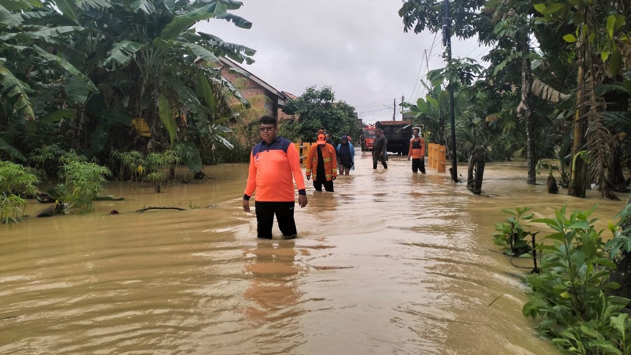 Banjir di Kab. Muara Enim tanggal 01 Februari 2026