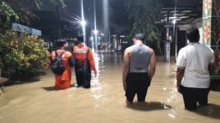 Banjir di Kab. Gresik tanggal 16 Maret 2026