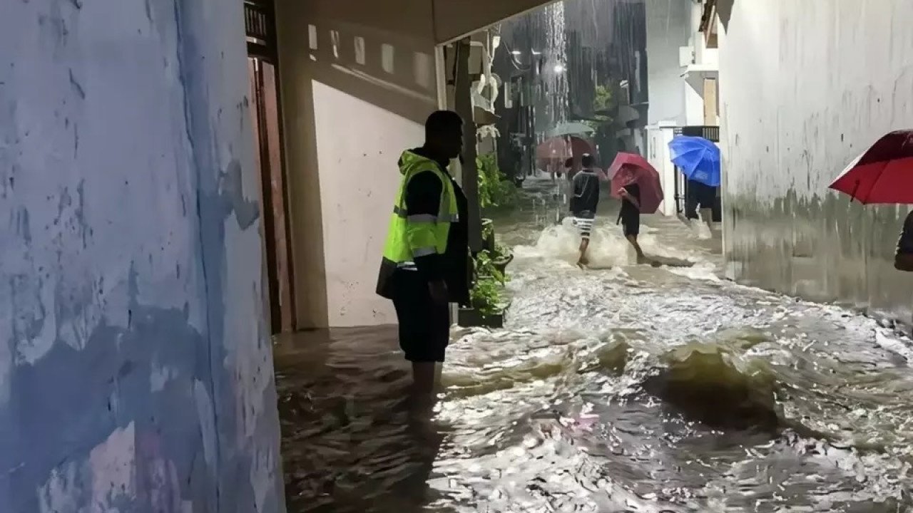 Banjir di Kota Depok tanggal 21 Maret 2026