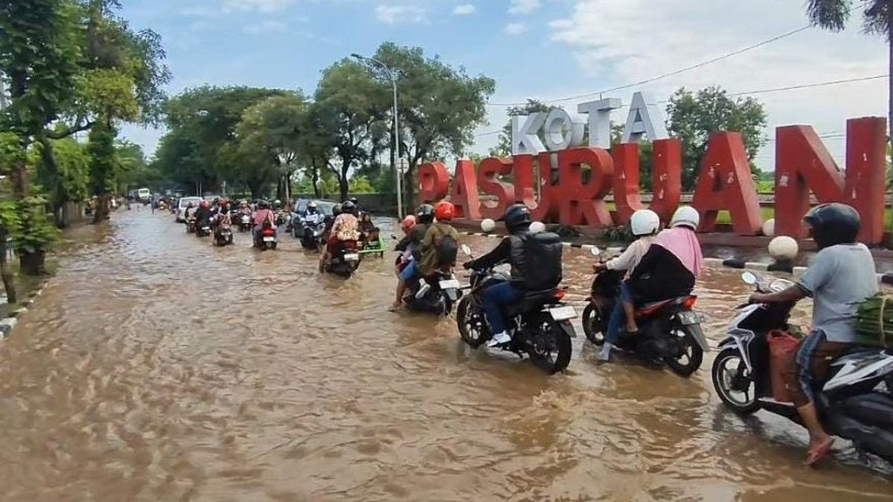 Banjir di Kab. Pasuruan tanggal 24 Maret 2026