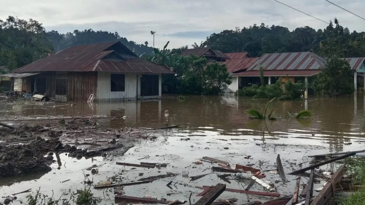 Banjir di Kab. Poso tanggal 12 April 2026