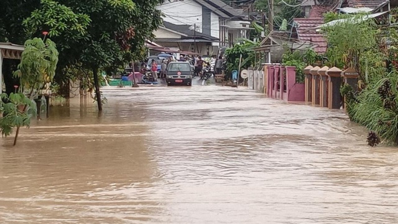 Banjir di Kab. Muara Enim tanggal 14 April 2026