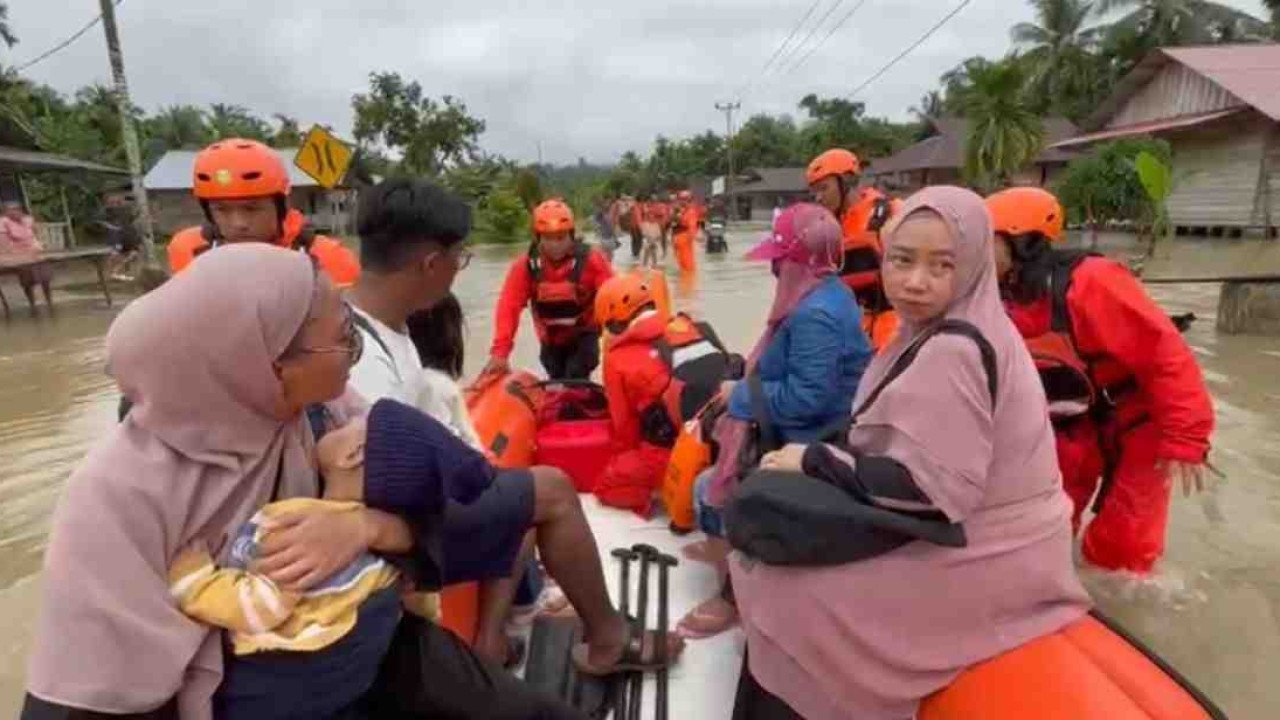 Banjir di Kab. Kepulauan Mentawai tanggal 08 Mei 2026