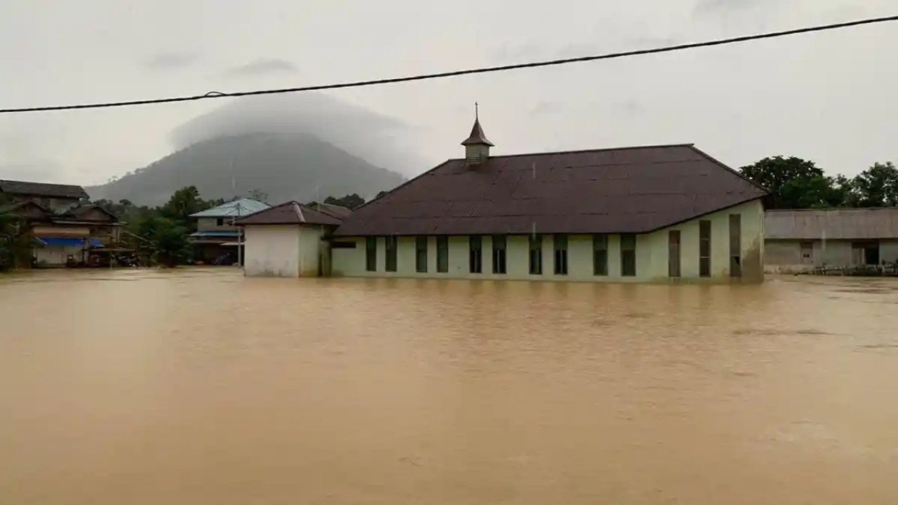 Banjir di Kab. Sintang tanggal 17 Mei 2026