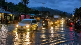 Banjir di Kab. Aceh Barat Daya tanggal 13 Agustus 2026