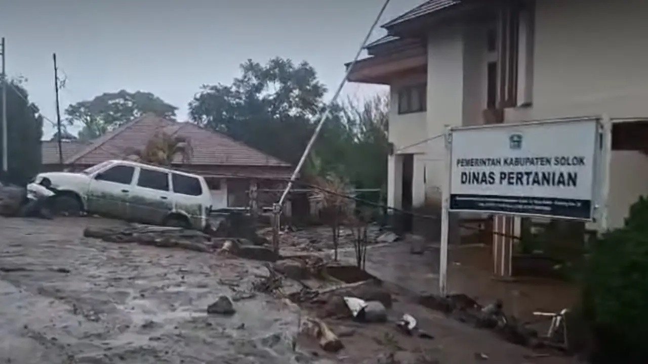 Banjir di Kab. Solok tanggal 21 September 2026